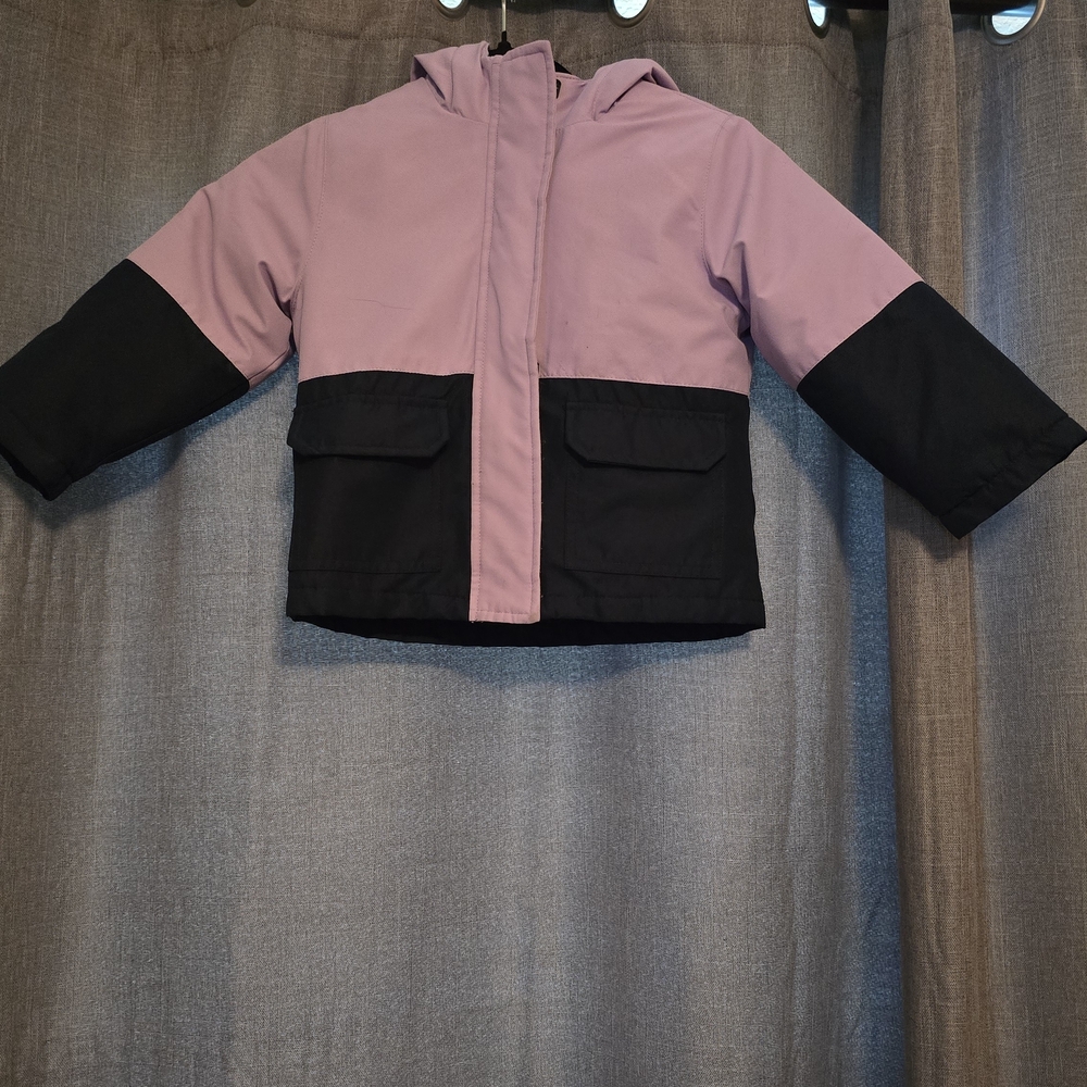 Swiss Tech Kids Lavender and Black Raincoat